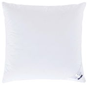 Weißes 3-Kammer Kopfkissen aus Daune, Draufsicht