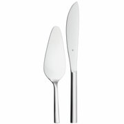 Kuchen-Set Nuova bestehend aus einem Tortenheber und einem Kuchenmesser, Ansicht von vorne