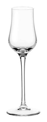 Elegantes Grappaglas Ciao+ 85ml, seitliche Ansicht