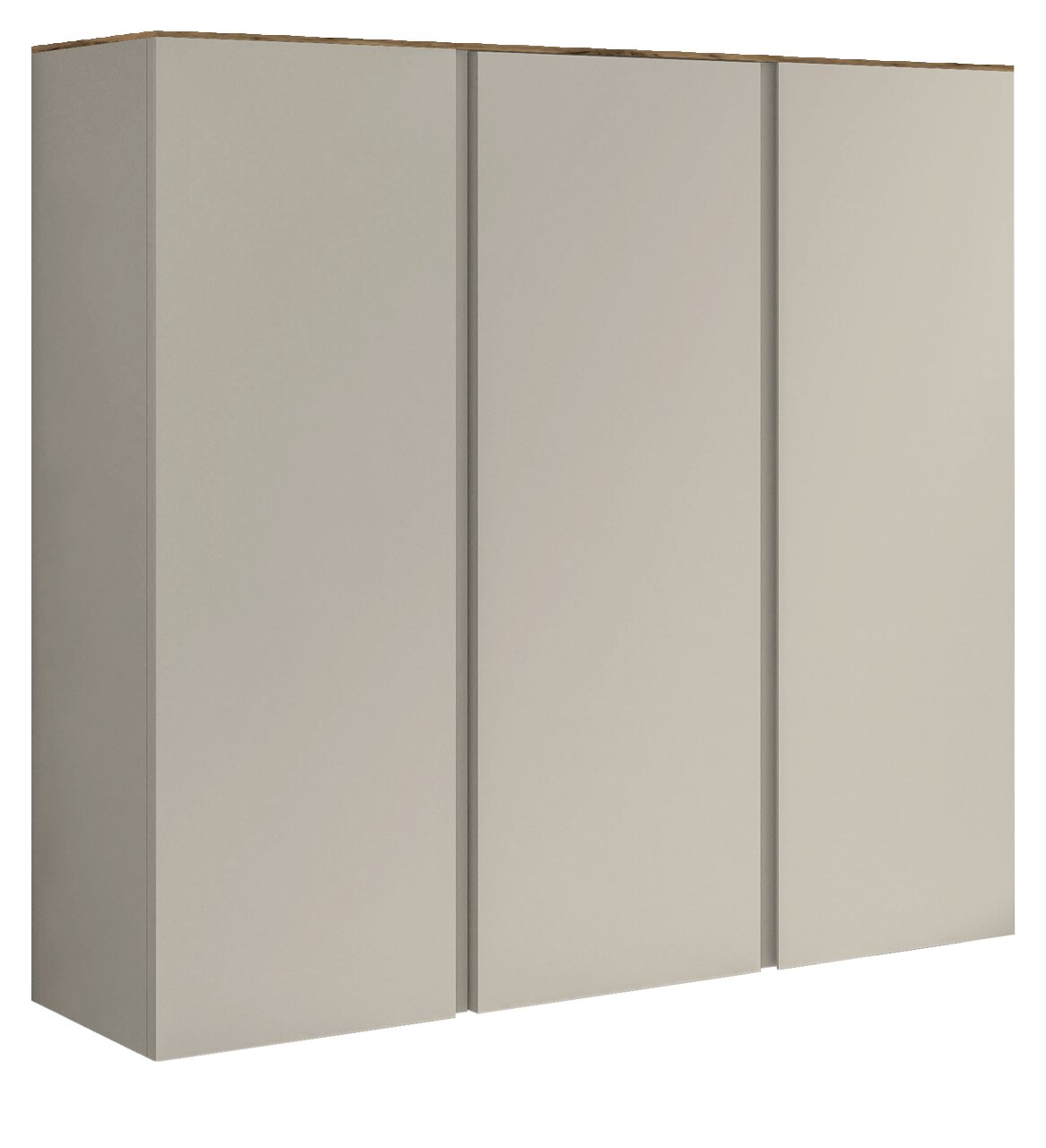 Moderano XL-Hängeschuhschrank LECCO XL-Hängeschuhschrank 3T in seitlicher Perspektive