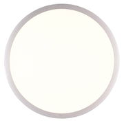 Runde Deckenleuchte YUMA in Draufsicht mit schlichtem Design und hellem Licht.