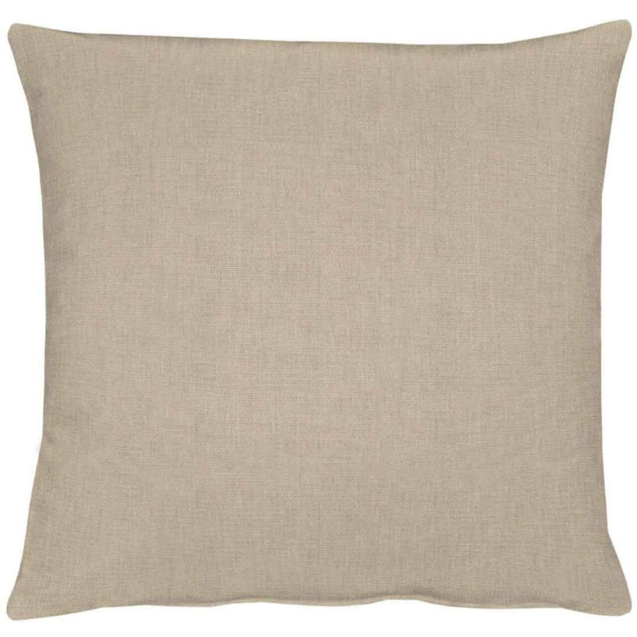 Beige Kissenhülle ca. 49x49cm, Vorderansicht