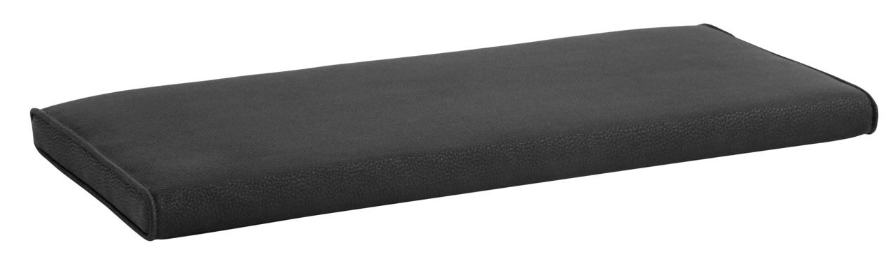 VOSS Sitzkissen LEVIO Schwarzes Sitzkissen in rechteckiger Form, seitliche Perspektive