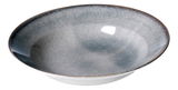 Blauer Pastateller Franco 29cm, seitliche Perspektive