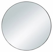 Runder Spiegel mit einem Durchmesser von ca. 50 cm, frontal abgebildet.