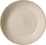 Beiger Suppenteller Olivia 20cm, Draufsicht