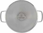 Topfunterseite des WMF Topfset Compact Cuisine mit Transtherm-Boden, Draufsicht