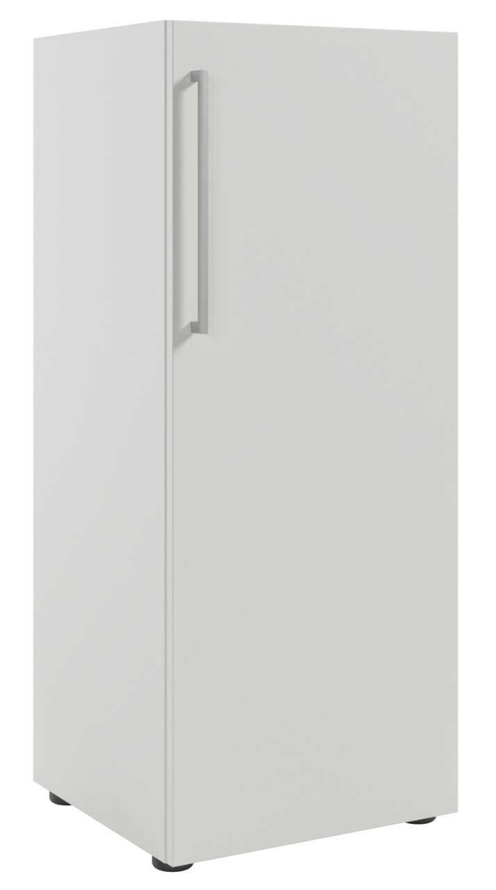 Novel Aktenschrank COLORADO Weißer Aktenschrank mit Rechtsanschlag, seitliche Perspektive