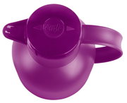 Lila Isolierkanne SAMBA 1,5L von oben betrachtet