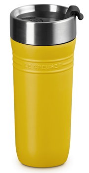 Gele thermobeker 350 ml Nectar van Le Creuset, vooraanzicht