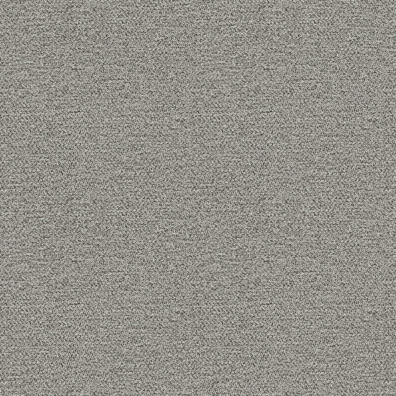 Nahaufnahme eines grauen, strukturierten Stoffes in gleichmäßiger Perspektive.