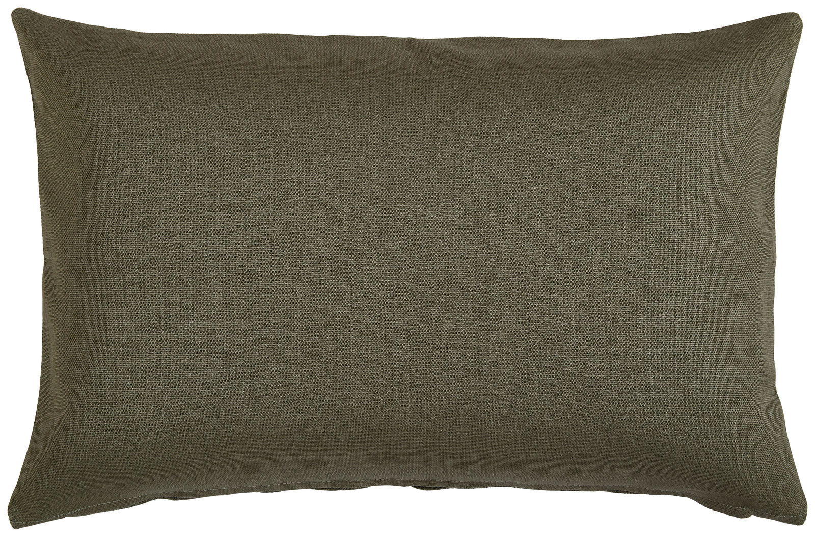 Outdoor-Kissenhülle in Olivgrün, Vorderansicht