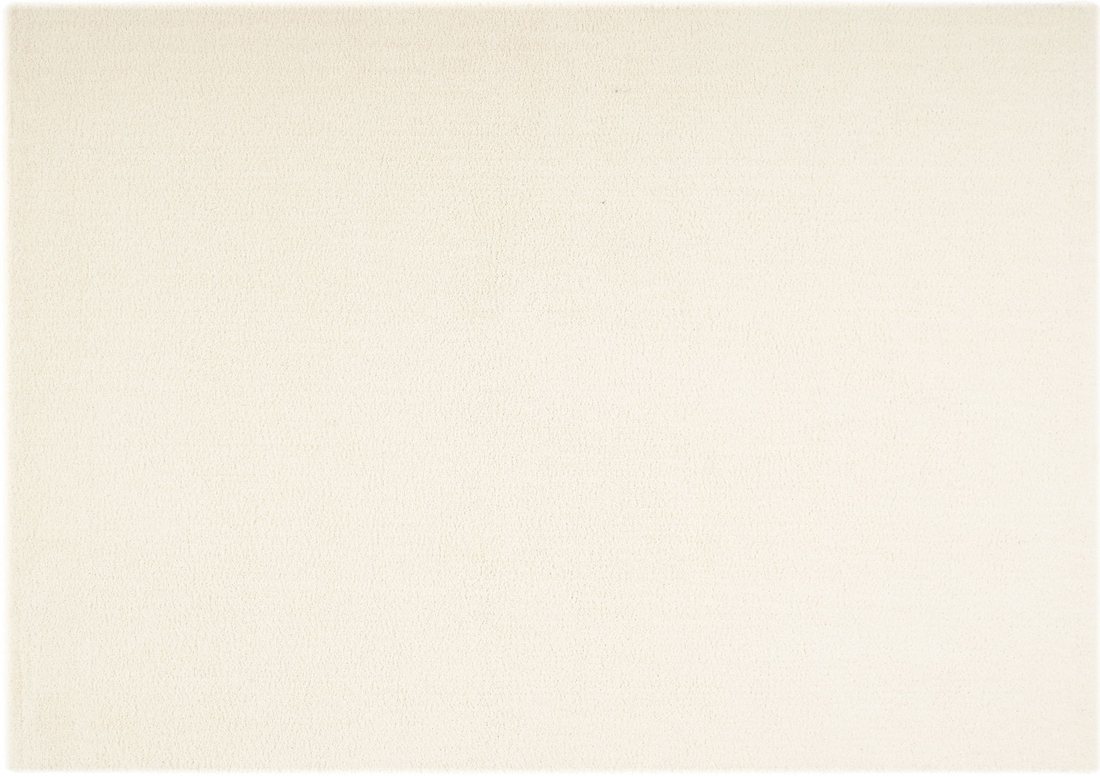 Weißer Teppich Soft Dream in der Größe 80x200cm, Draufsicht