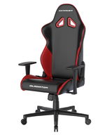 Gaming Stuhl Gladiator in Schwarz und Rot, Vorderansicht