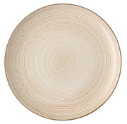 Speiseteller 27 cm mit konzentrischen Kreisen, Draufsicht