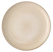 Speiseteller 27 cm mit konzentrischen Kreisen, Draufsicht