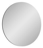 Runder Spiegel in Frontalansicht