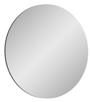 Runder Spiegel in Frontalansicht