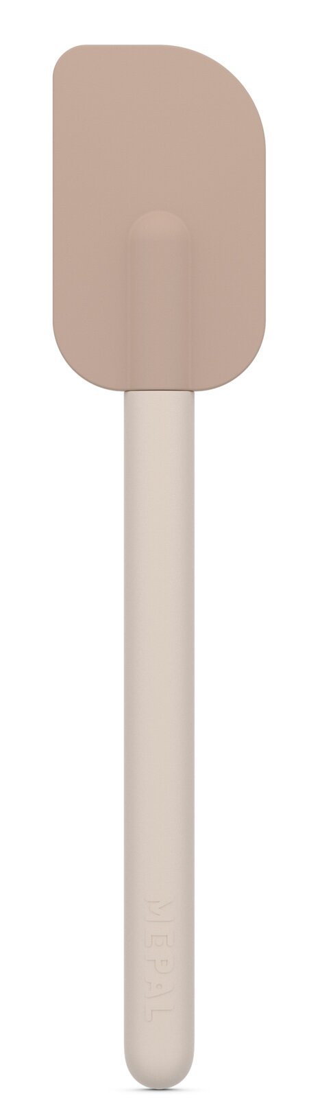 Beiger Teigschaber klein, 205 mm, aus der Vogelperspektive
