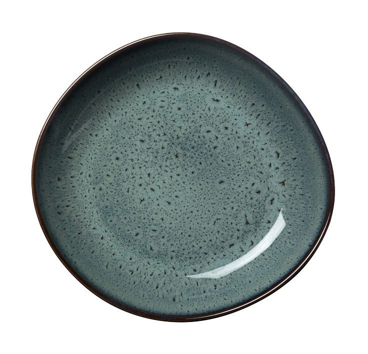 Obstschale Lave 470ml in Grau, Draufsicht