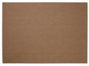 Rechteckiges Tischset aus Holz in brauner Farbe, Draufsicht