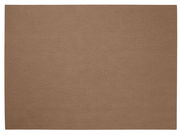 Rechteckiges Tischset aus Holz in brauner Farbe, Draufsicht