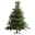 Künstlicher Weihnachtsbaum mit integrierter LED-Beleuchtung, frontale Ansicht