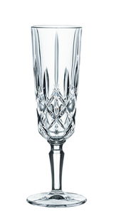 Kristallglas Champagnerkelch aus der Noblesse-Serie, frontal abgebildet