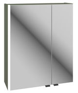 Spiegelschrank mit zwei Türen, seitliche Perspektive