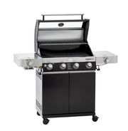 BBQ-Station Videro G4-S mit geöffnetem Deckel, Vorderansicht