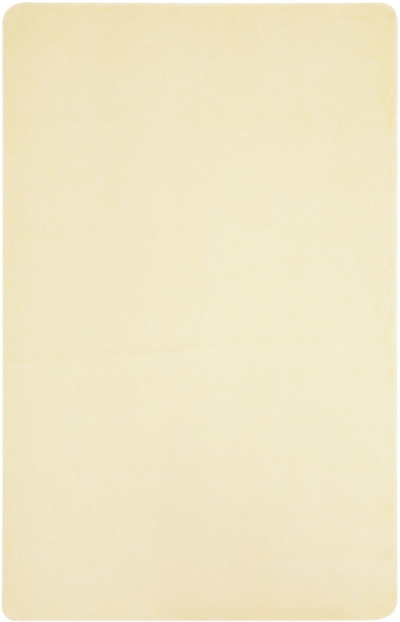 Beige Wohndecke 150 x 200 cm, Draufsicht