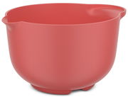 Rote Rührschüssel mit 3000 ml Fassungsvermögen, seitliche Ansicht
