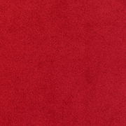 Nahaufnahme einer roten Textur, möglicherweise ein Stoff oder Teppich.