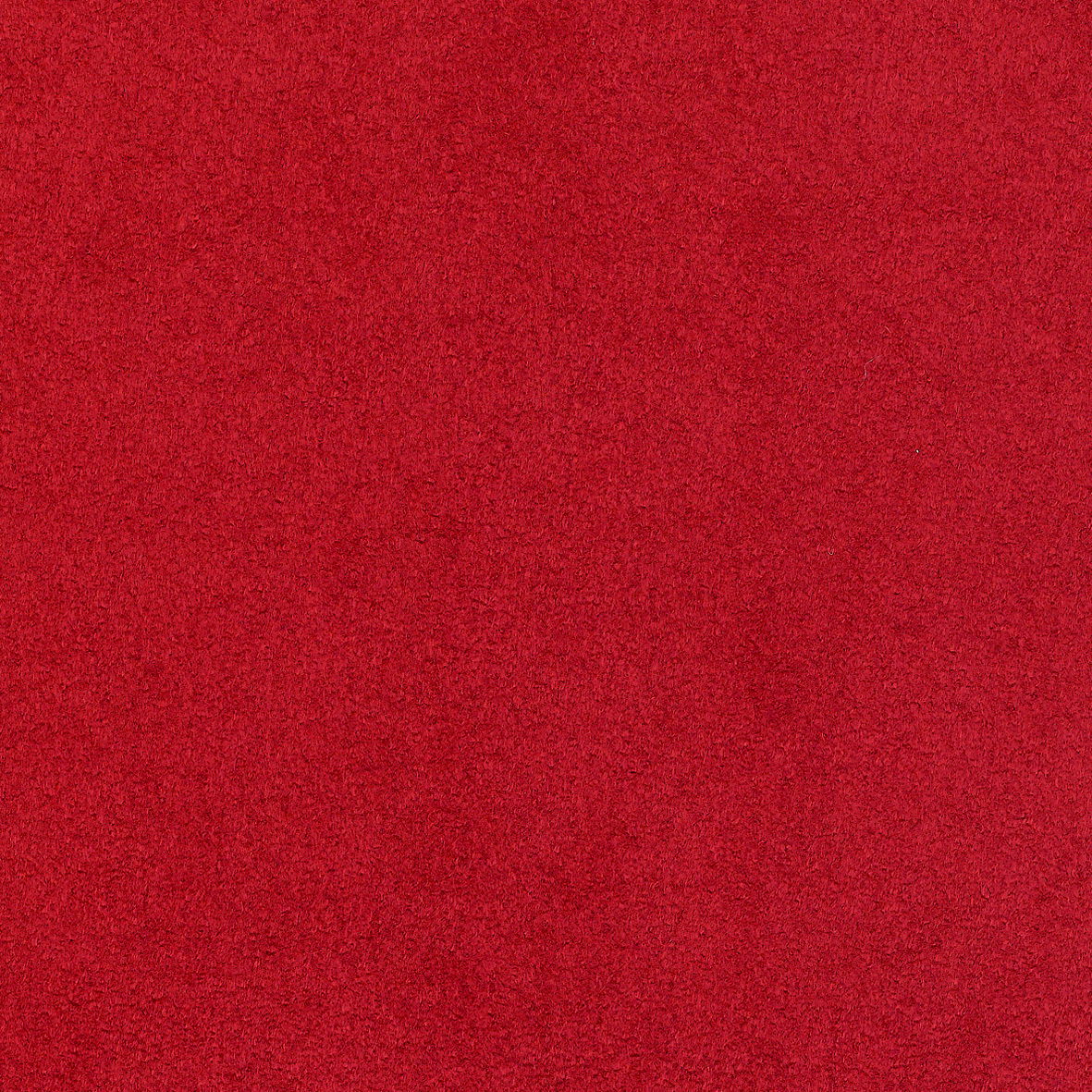 Nahaufnahme einer roten Textur, möglicherweise ein Stoff oder Teppich.