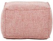 Kruk met roze bekleding, vooraanzicht