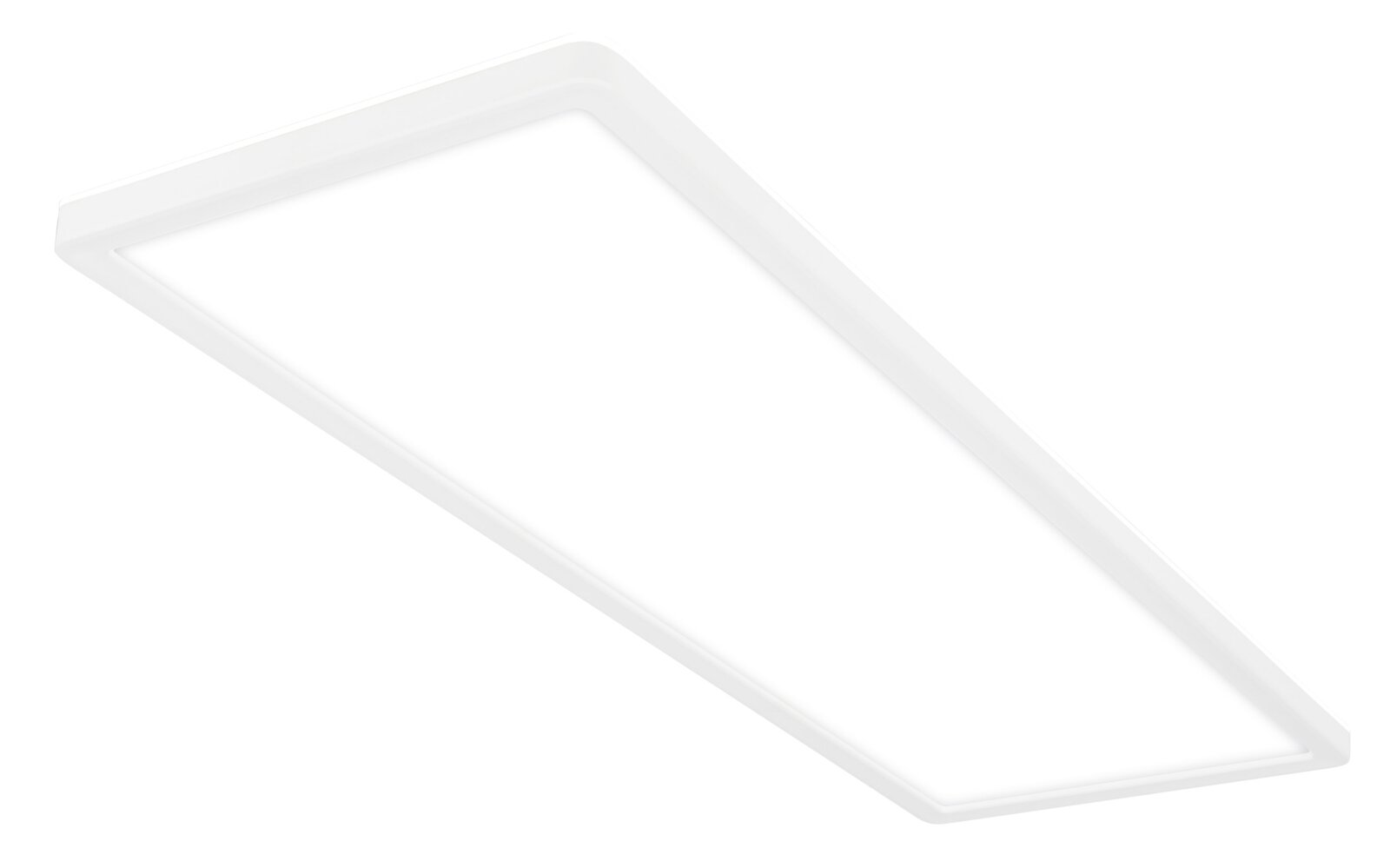 Briloner LED-plafondlamp met bewegingssensor MOVE Rechthoekige led-plafondlamp met bewegingssensor, zijaanzicht