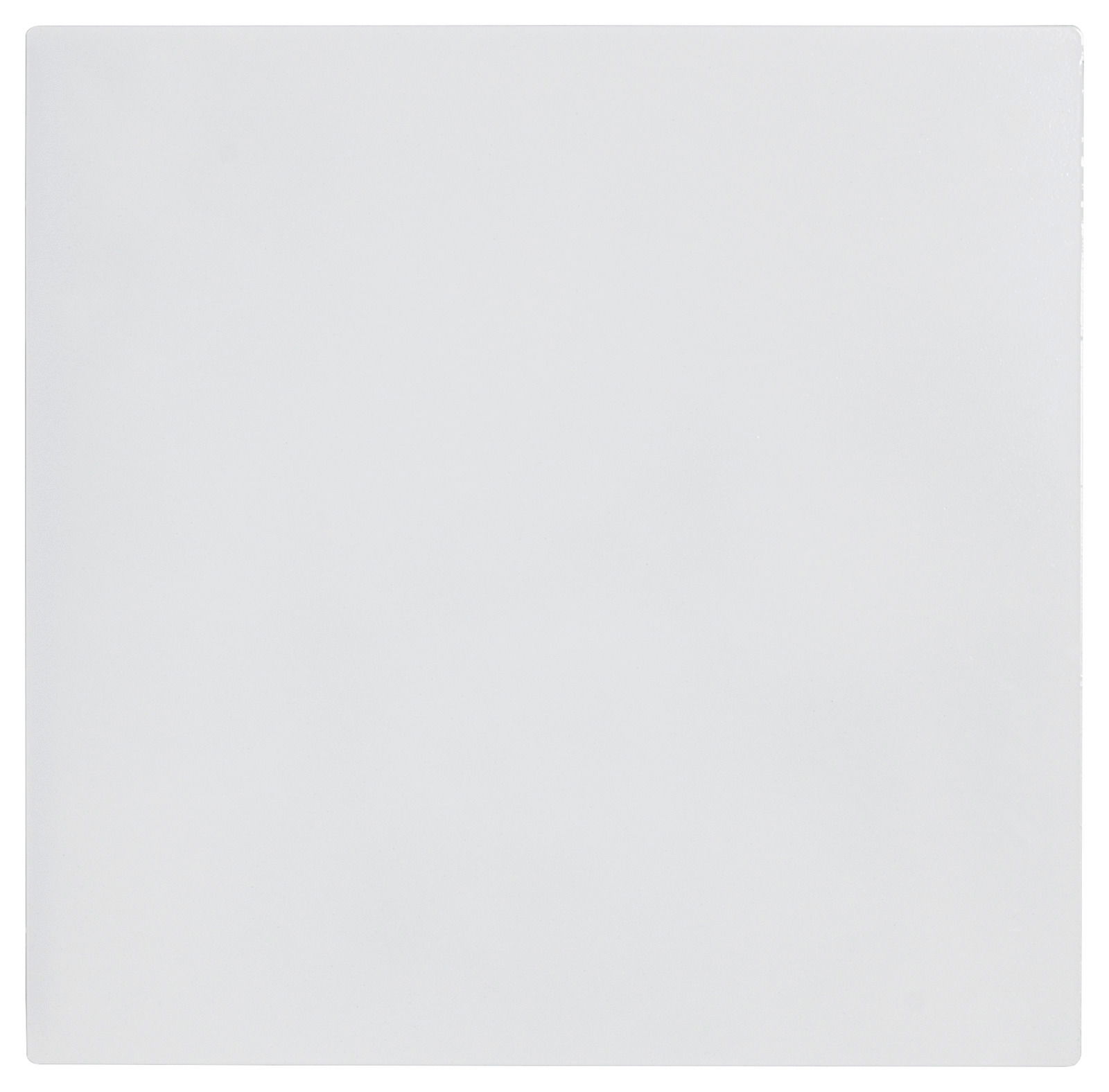 Vorderansicht eines weißen, quadratischen Schlüsselkastens.