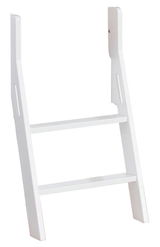 Weiße Leiter für Kojenbett, frontal abgebildet