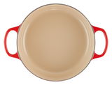 Gourmet Bräter 24cm kirschrot, Draufsicht