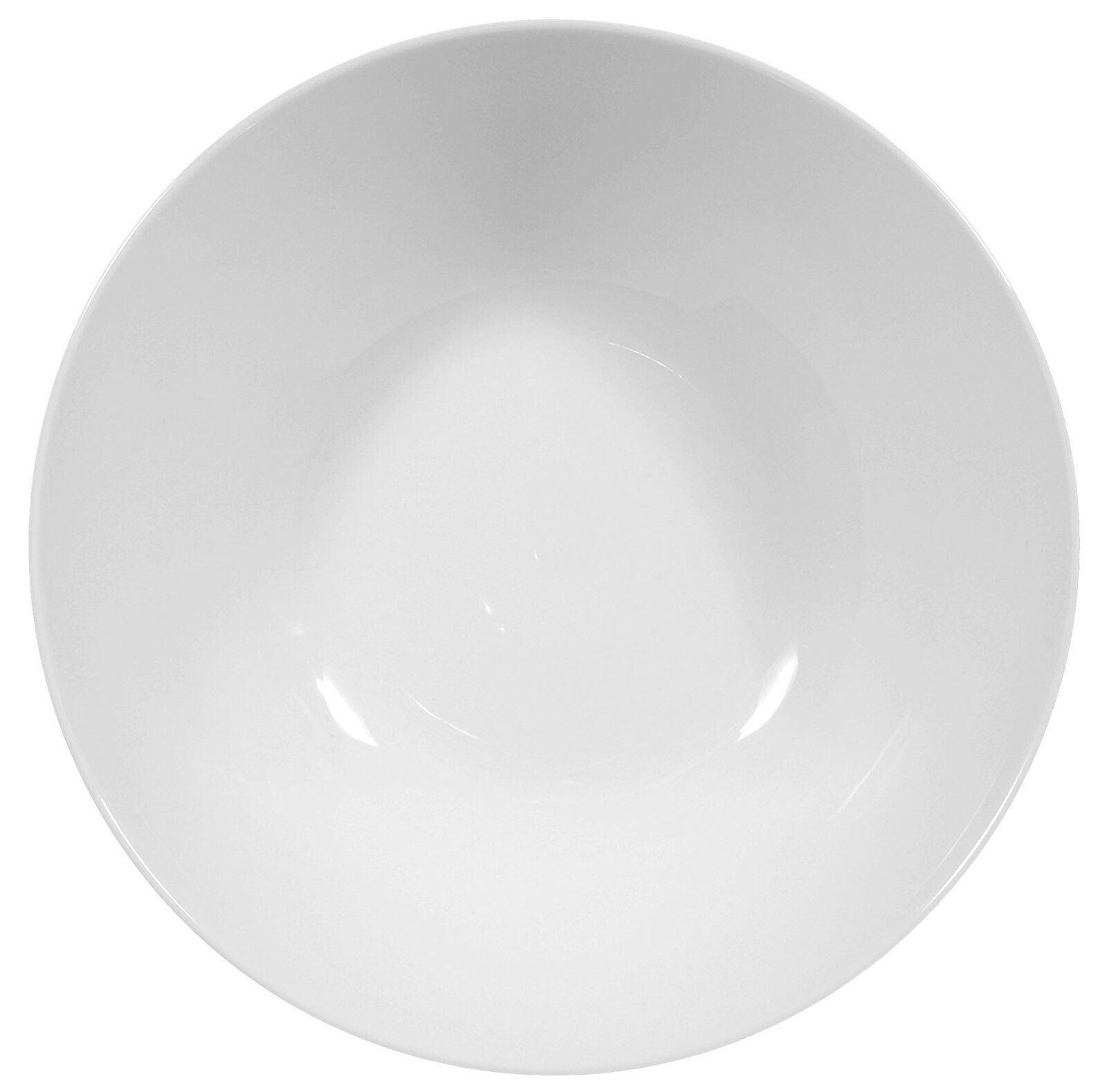 Runde weiße Schüssel Rondo/Liane 20cm, Ansicht von oben