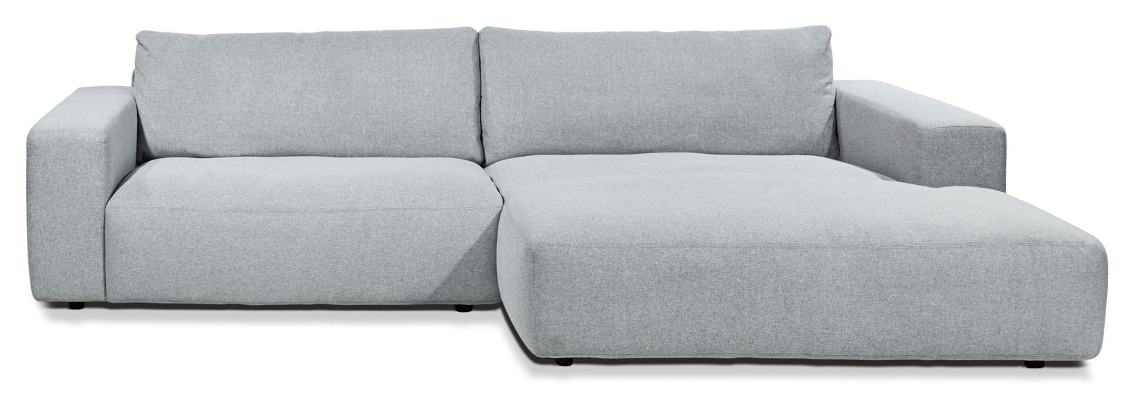 Graue Longchairkombination LUCIA von Musterring, Vorderansicht
