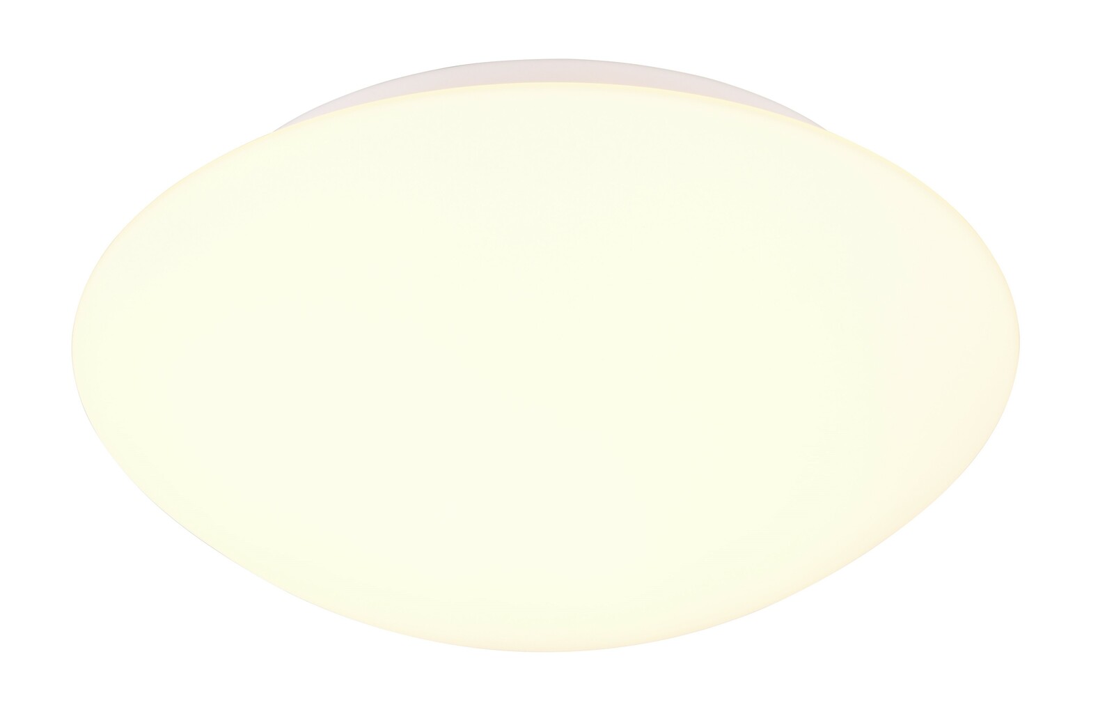 Runde Deckenleuchte Novel DANIA in Weiß, Ansicht von unten