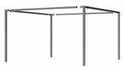 Metallrahmen einer Pergola Basis Libera aus seitlicher Perspektive