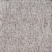 Nahaufnahme eines beigen Stoffmusters mit gewebter Textur, Draufsicht