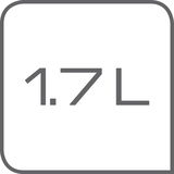 Kapazitätsanzeige von 1.7 Litern für den Wasserkocher Snow, Nahaufnahme