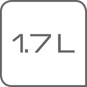 Kapazitätsanzeige von 1.7 Litern für den Wasserkocher Snow, Nahaufnahme