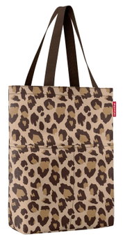 Cityshopper Tasche mit Leopardenmuster, Vorderansicht