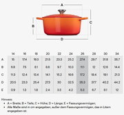Runder Bräter 26cm in Schwarz, seitliche Perspektive mit Deckel und Griffen.