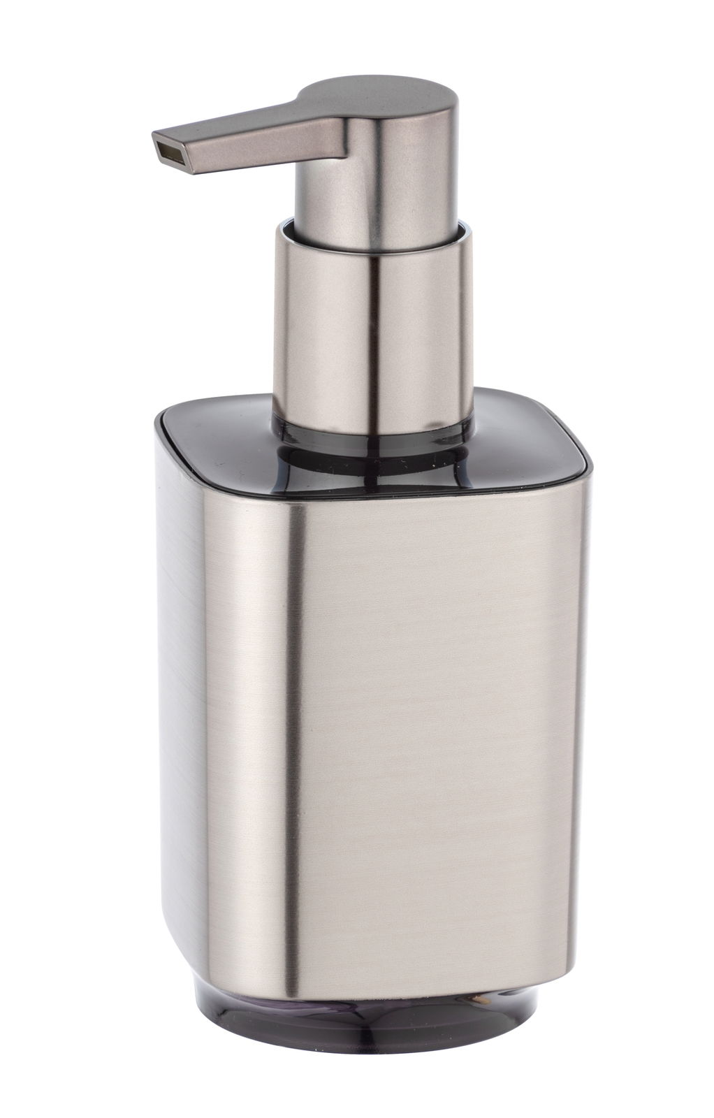 Wenko Seifenspender AURON Moderner Seifenspender Auron in Chromoptik, seitliche Perspektive