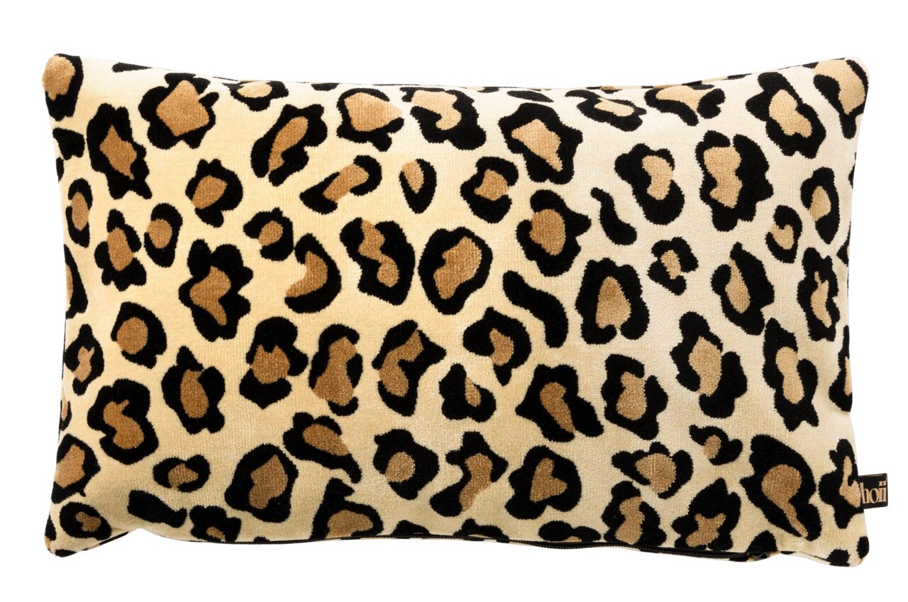Dekokissen mit Leopardenmuster, Vorderansicht